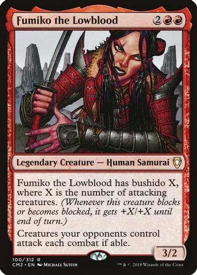 Fumiko the Lowblood Commander Anthology Volume II Magic card