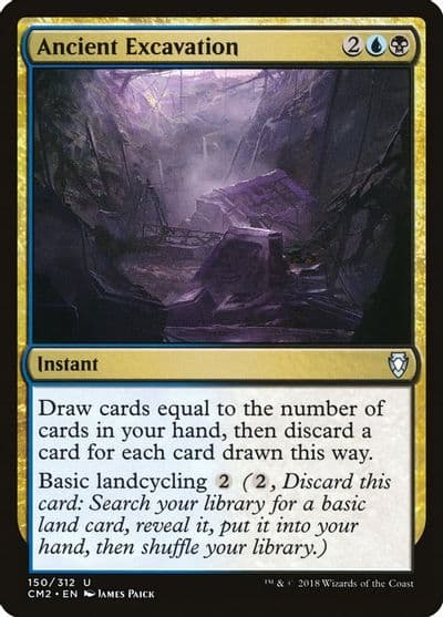 Ancient Excavation Commander Anthology Volume II Magic card