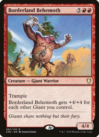 Borderland Behemoth Commander Anthology Volume II Magic card