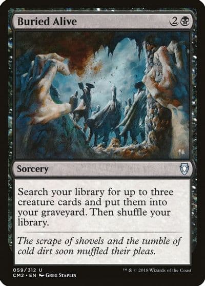 Buried Alive Commander Anthology Volume II Magic card
