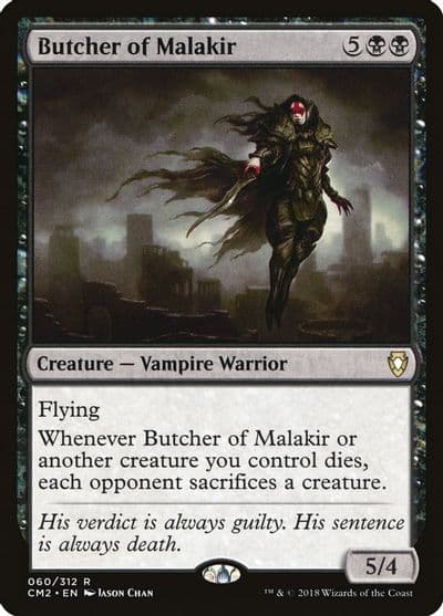 Butcher of Malakir Commander Anthology Volume II Magic card