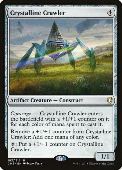 Crystalline Crawler Commander Anthology Volume II Magic card