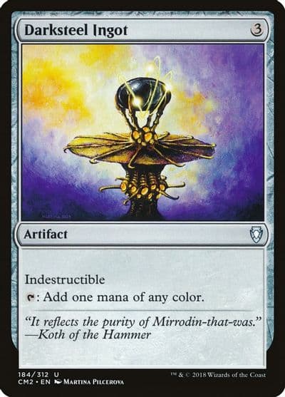 Darksteel Ingot Commander Anthology Volume II Magic card