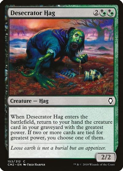 Desecrator Hag Commander Anthology Volume II Magic card