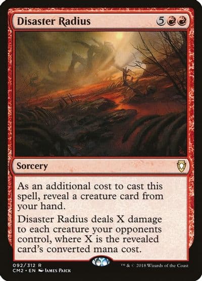 Disaster Radius Commander Anthology Volume II Magic card
