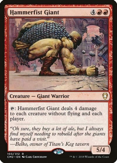 Hammerfist Giant Commander Anthology Volume II Magic card
