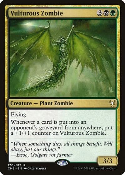 Vulturous Zombie Commander Anthology Volume II Magic card