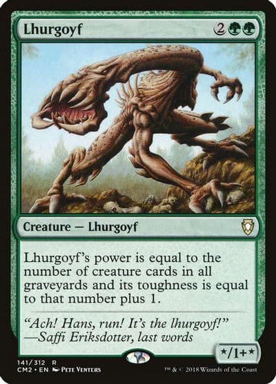 Lhurgoyf Commander Anthology Volume II Magic card
