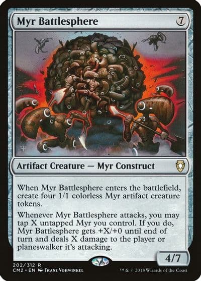 Myr Battlesphere Commander Anthology Volume II Magic card