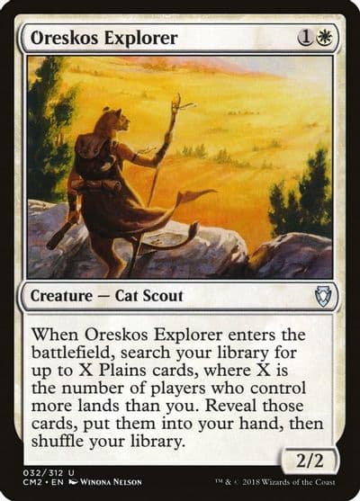 Oreskos Explorer Commander Anthology Volume II Magic card