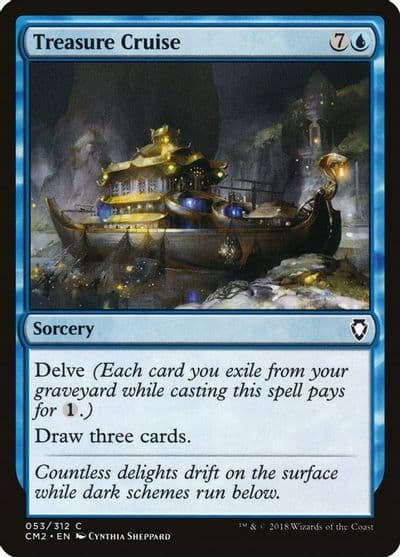 Treasure Cruise Commander Anthology Volume II Magic card