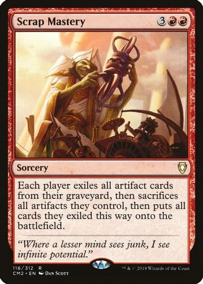 Scrap Mastery Commander Anthology Volume II Magic card