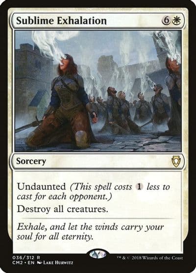 Sublime Exhalation Commander Anthology Volume II Magic card