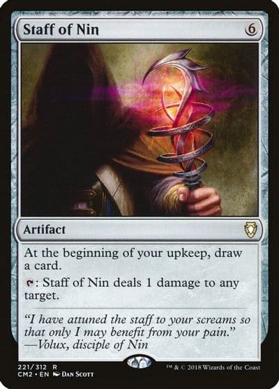 Staff of Nin Commander Anthology Volume II Magic card