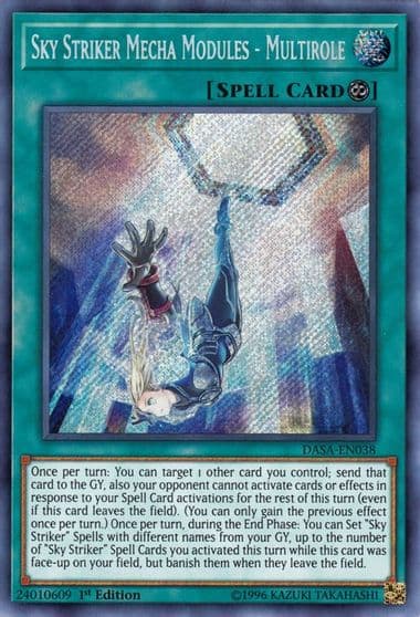 Sky Striker Mecha Modules Multirole Dark Saviors Yu-Gi-Oh! card