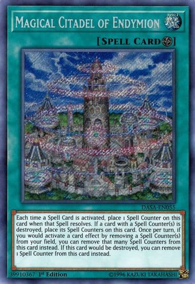 Magical Citadel of Endymion Dark Saviors Yu-Gi-Oh! card