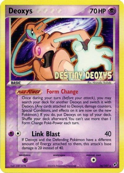 Deoxys (Normal Forme) (Movie Promo) Miscellaneous Cards & Products Pokemon card