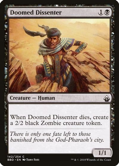 Doomed Dissenter Battlebond Magic card