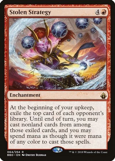Stolen Strategy Battlebond Magic card
