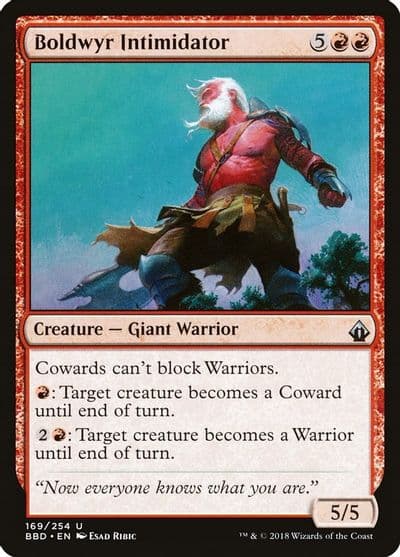Boldwyr Intimidator Battlebond Magic card