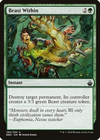 Beast Within Battlebond Magic card