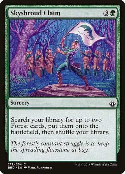 Skyshroud Claim Battlebond Magic card