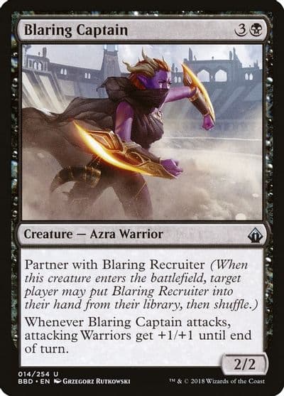 Blaring Captain Battlebond Magic card