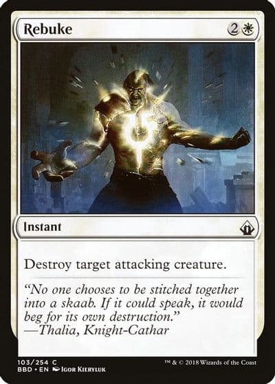 Rebuke Battlebond Magic card