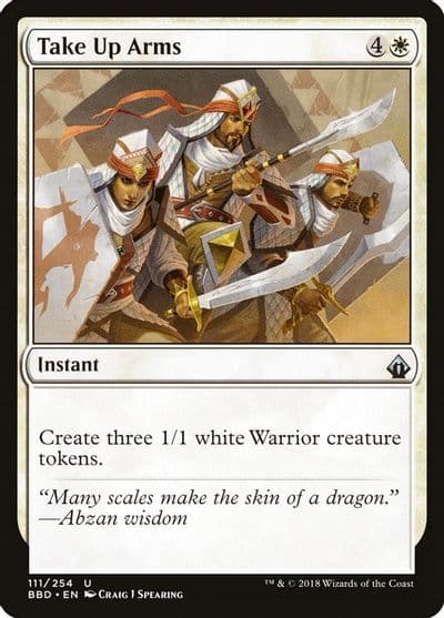 Take Up Arms Battlebond Magic card