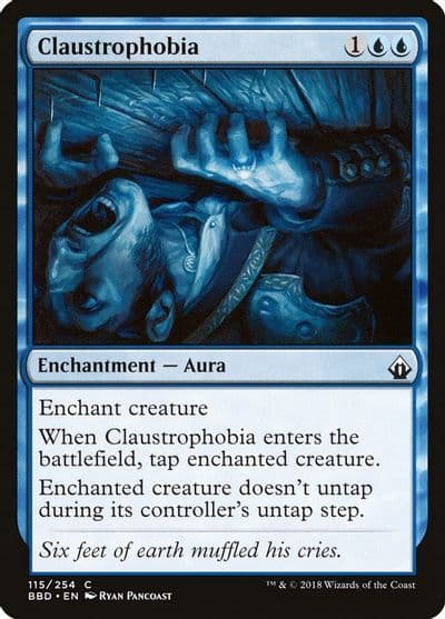 Claustrophobia Battlebond Magic card