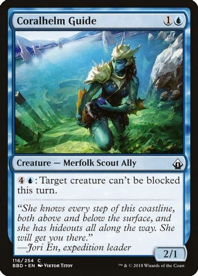 Coralhelm Guide Battlebond Magic card