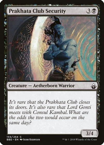 Prakhata Club Security Battlebond Magic card