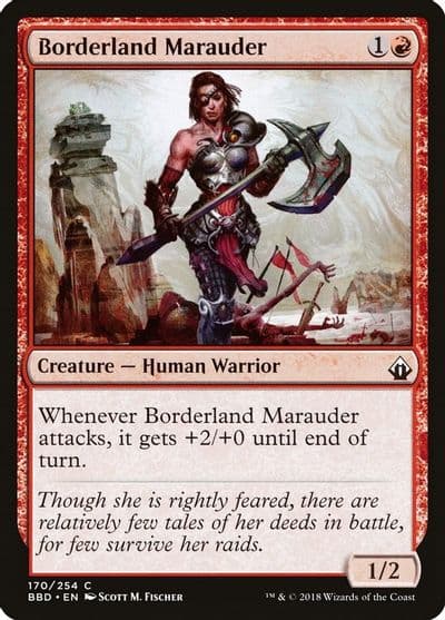 Borderland Marauder Battlebond Magic card