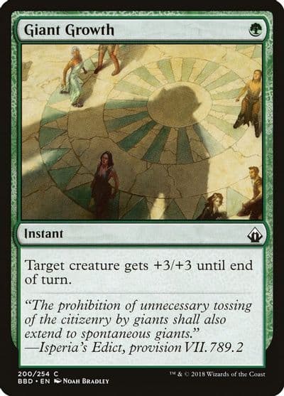 Giant Growth Battlebond Magic card