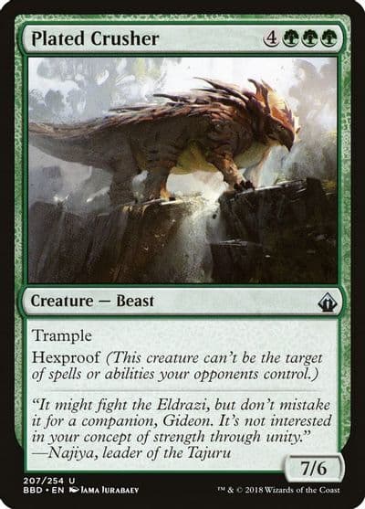 Plated Crusher Battlebond Magic card