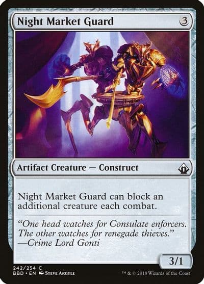 Night Market Guard Battlebond Magic card