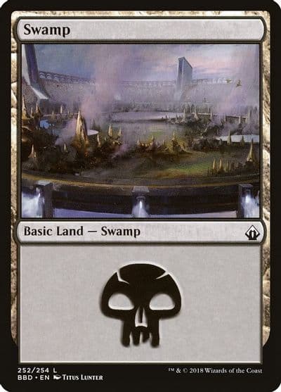 Swamp Battlebond Magic card