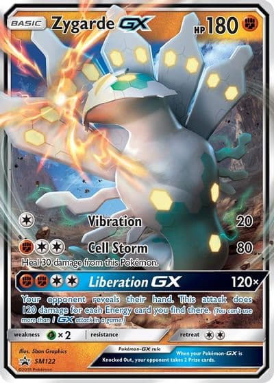 Zygarde GX - SM122 SM Promos Pokemon card