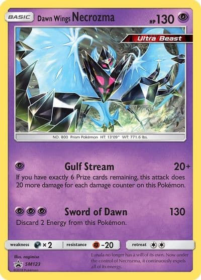 Dawn Wings Necrozma - SM123 SM Promos Pokemon card