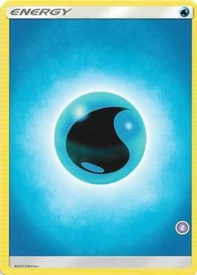 Water Energy (2) SM Trainer Kit: Alolan Sandslash & Alolan Ninetales Pokemon card