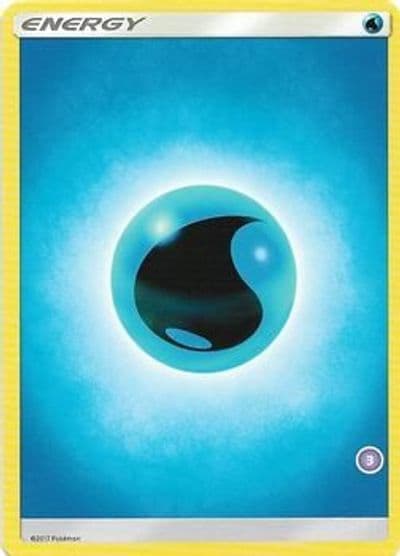 Water Energy (3) SM Trainer Kit: Alolan Sandslash & Alolan Ninetales Pokemon card