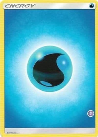 Water Energy (7) SM Trainer Kit: Alolan Sandslash & Alolan Ninetales Pokemon card