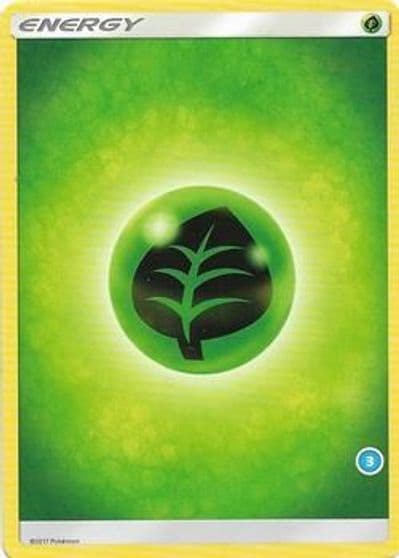 Grass Energy (3) SM Trainer Kit: Alolan Sandslash & Alolan Ninetales Pokemon card