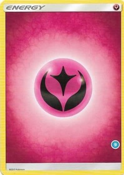 Fairy Energy (9) SM Trainer Kit: Alolan Sandslash & Alolan Ninetales Pokemon card
