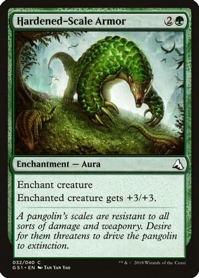Hardened Scale Armor Global Series Jiang Yanggu & Mu Yanling Magic card