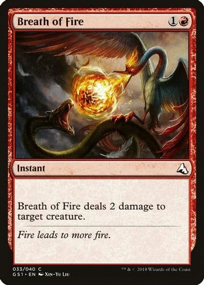 Breath of Fire Global Series Jiang Yanggu & Mu Yanling Magic card