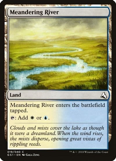Meandering River Global Series Jiang Yanggu & Mu Yanling Magic card