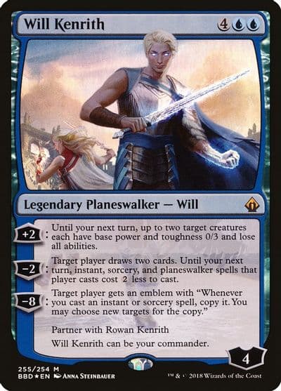 Will Kenrith Alternate Art Foil Battlebond Magic card