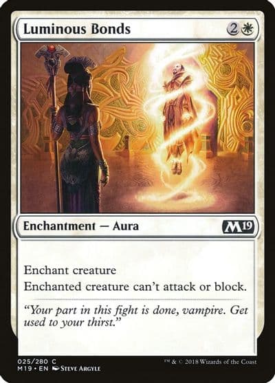Luminous Bonds Core Set 2019 Magic card