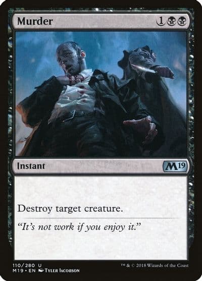 Murder Core Set 2019 Magic card